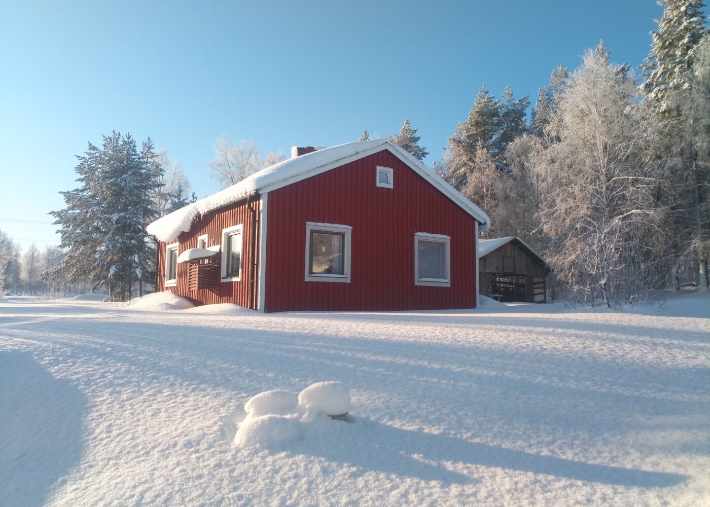 Séjournez dans votre chalet tout confort pendant votre séjour en Laponie
