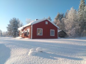 Séjournez dans votre chalet tout confort pendant votre séjour en Laponie